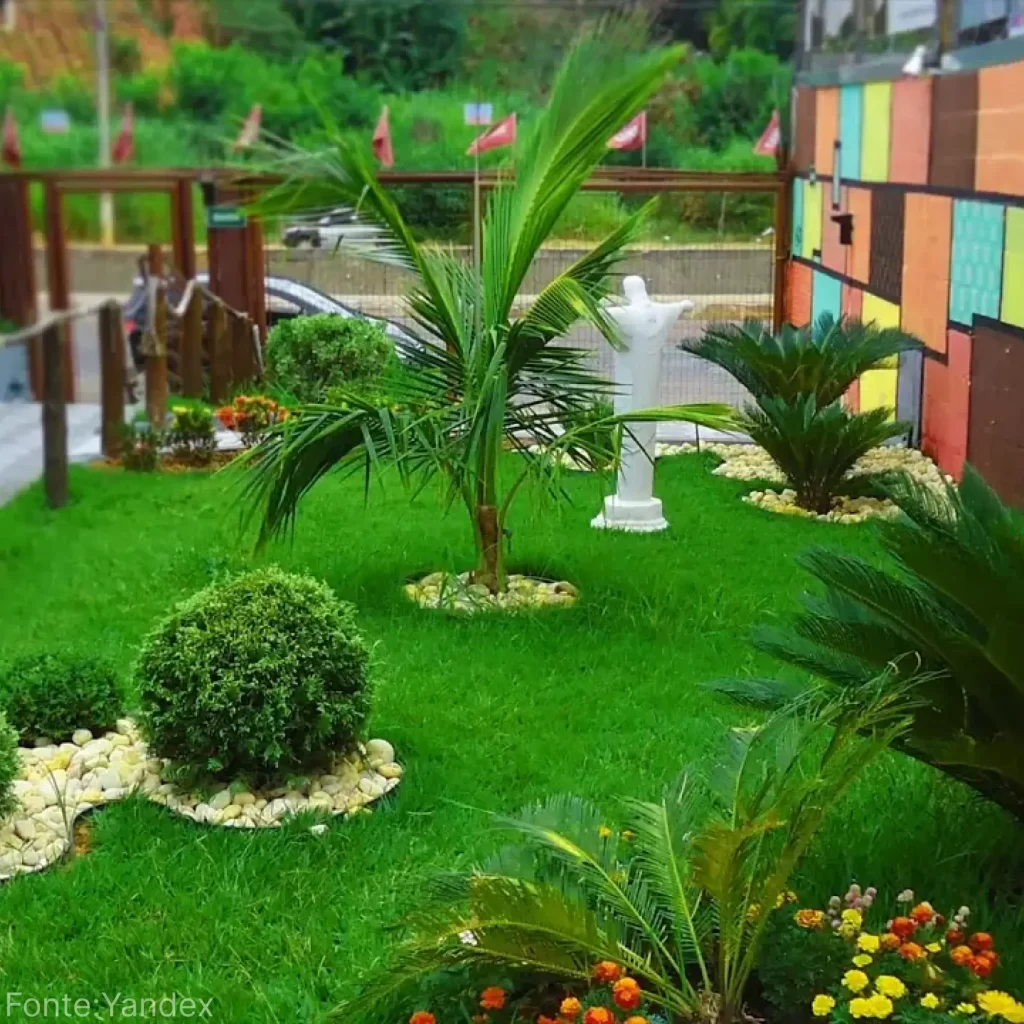 Jardim Decoração Simples