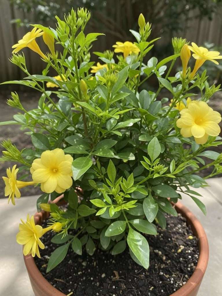 Jasminum mesnyi