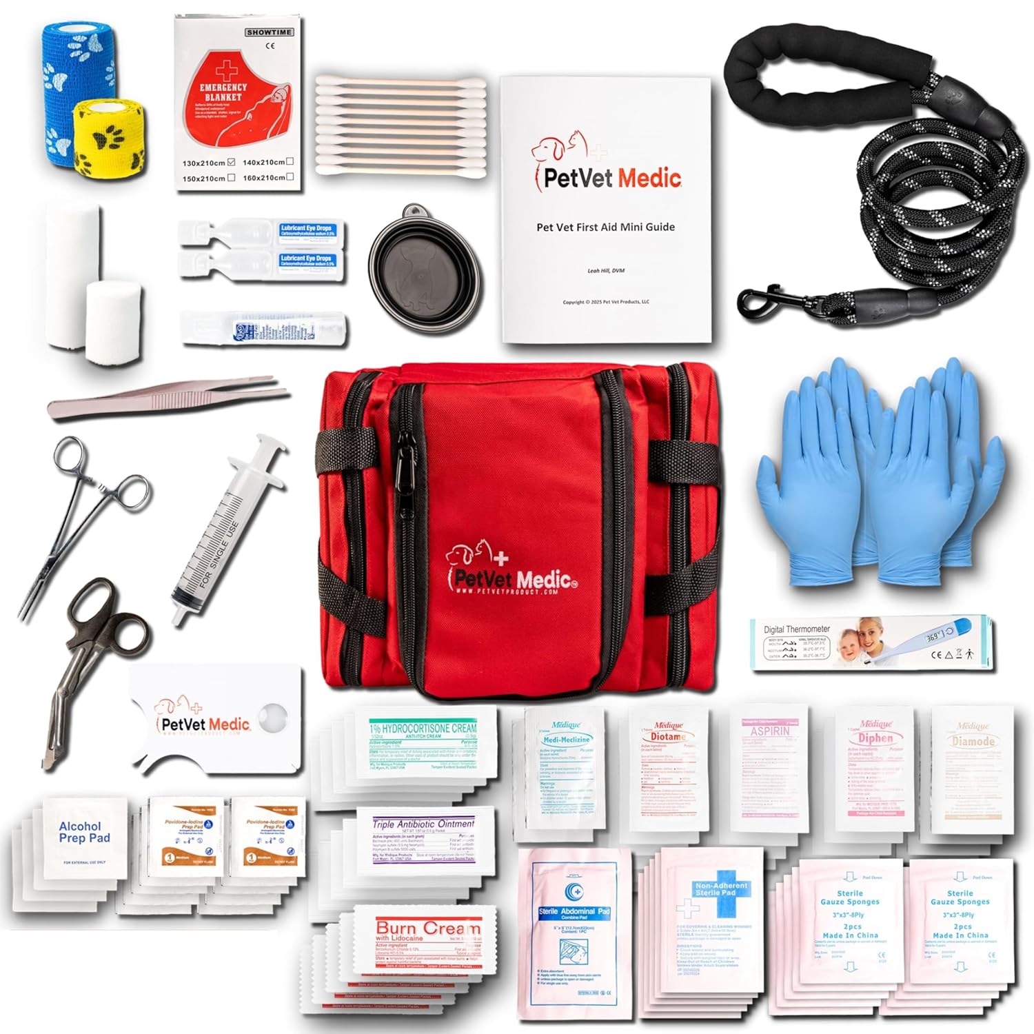 o que ter em um kit de primeiros socorros para cachorro