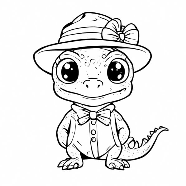 como desenhar o lagartixo