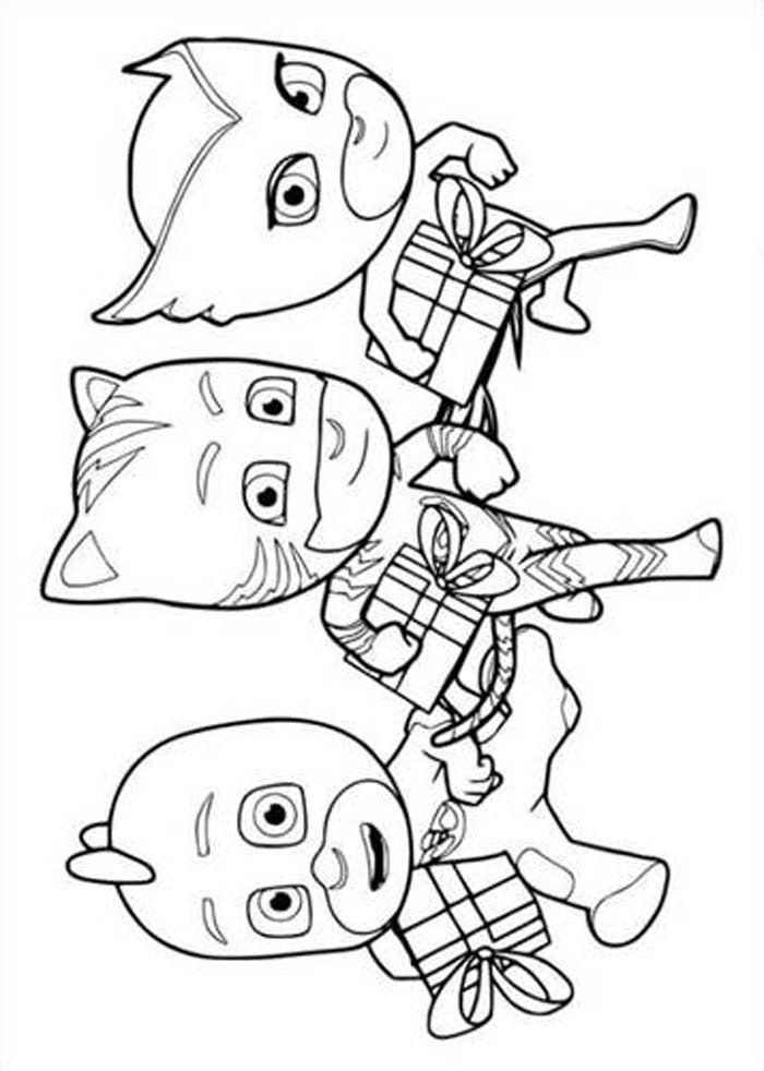 pj masks desenhos para imprimir