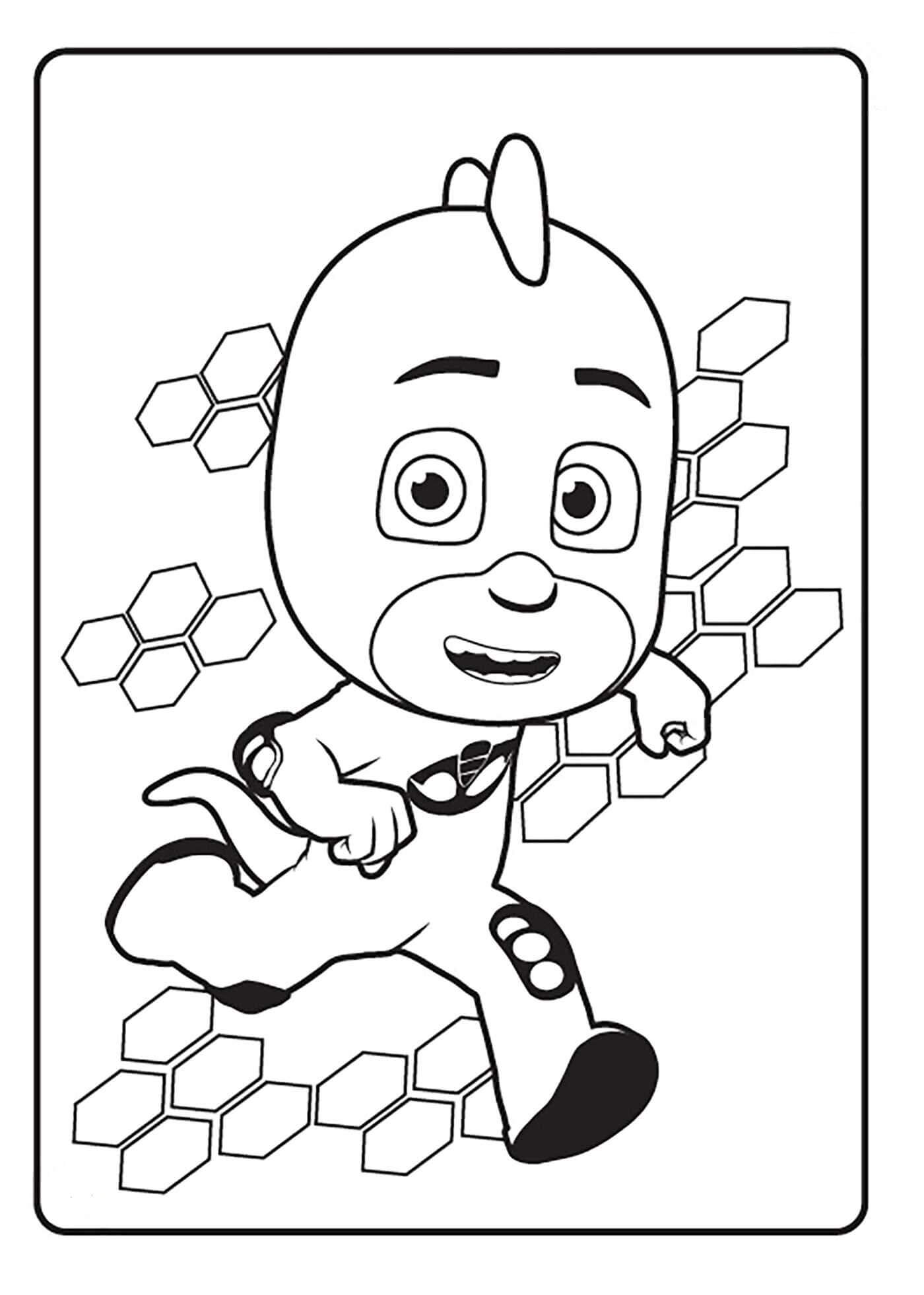 atividade infantil lagartixo