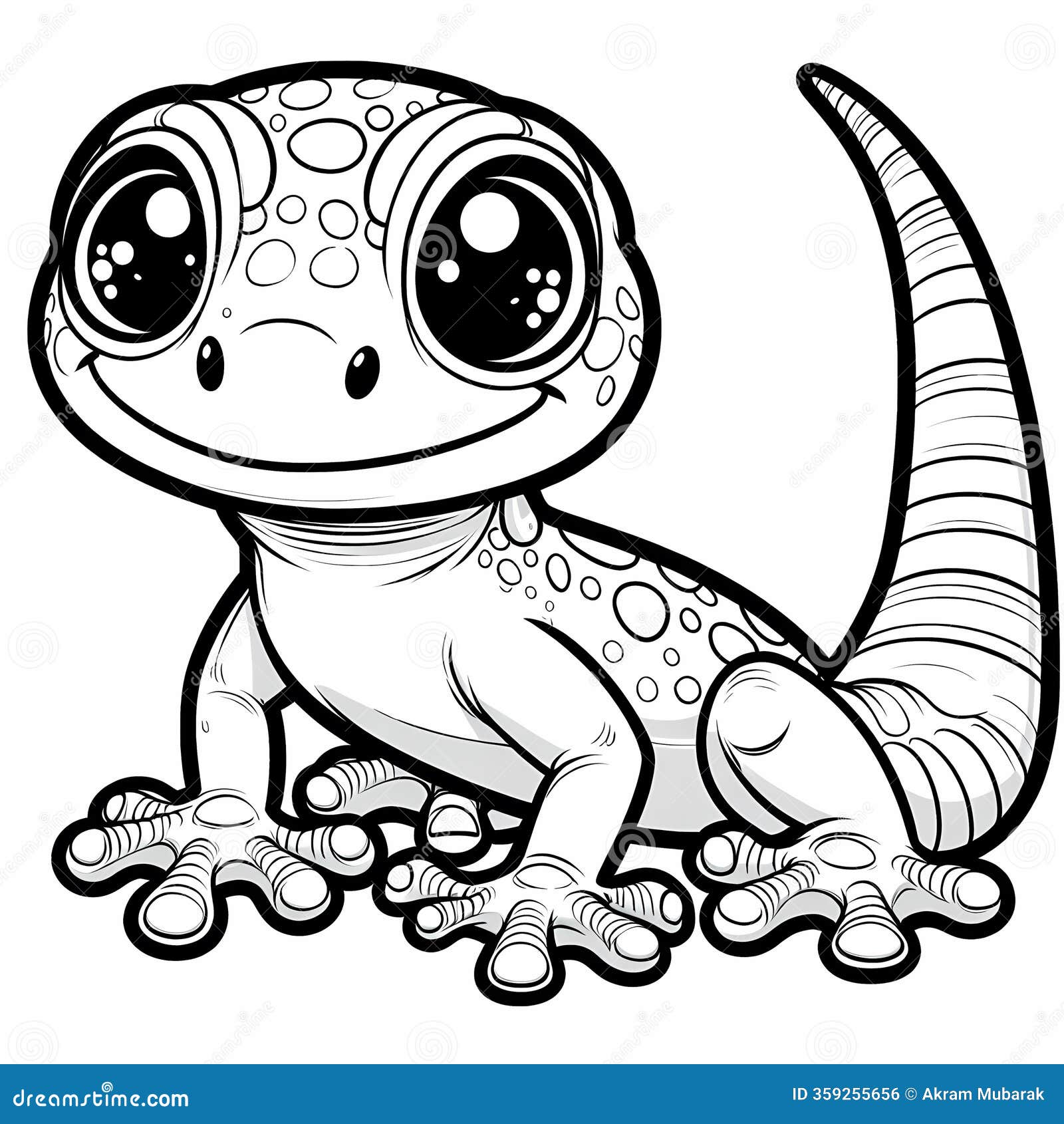 desenho do lagartixo para pintar