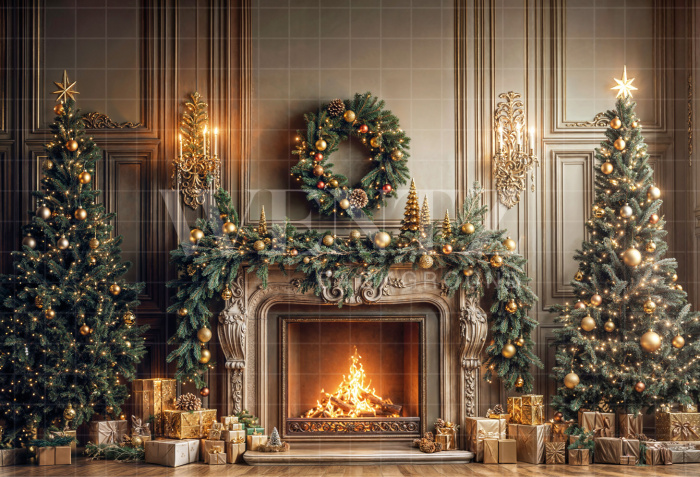 como decorar lareira de natal passo a passo