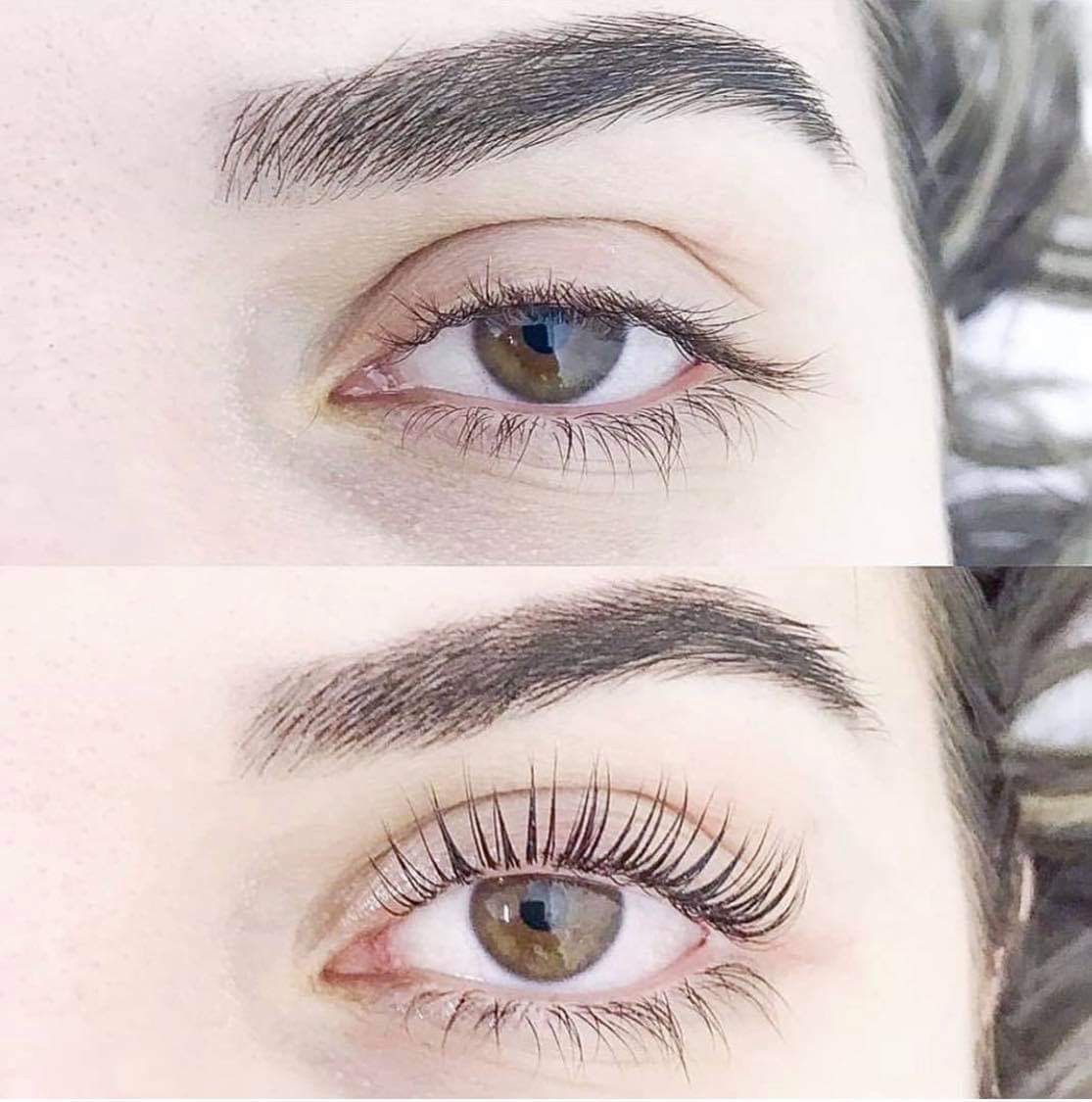 lash lifting antes e depois