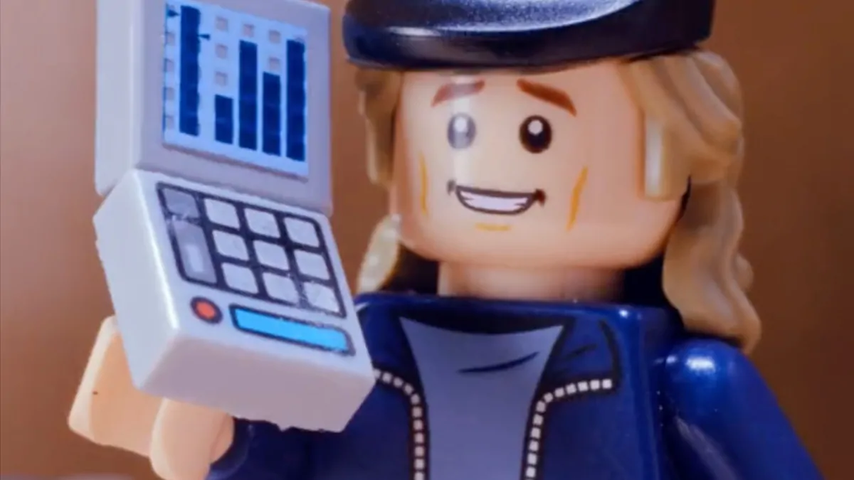 Como montar a minifigura de Brad Pitt em casa