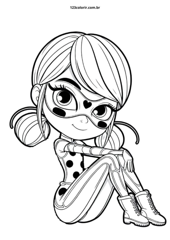 desenhos da Ladybug para imprimir