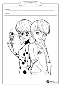 desenhos da Ladybug para imprimir
