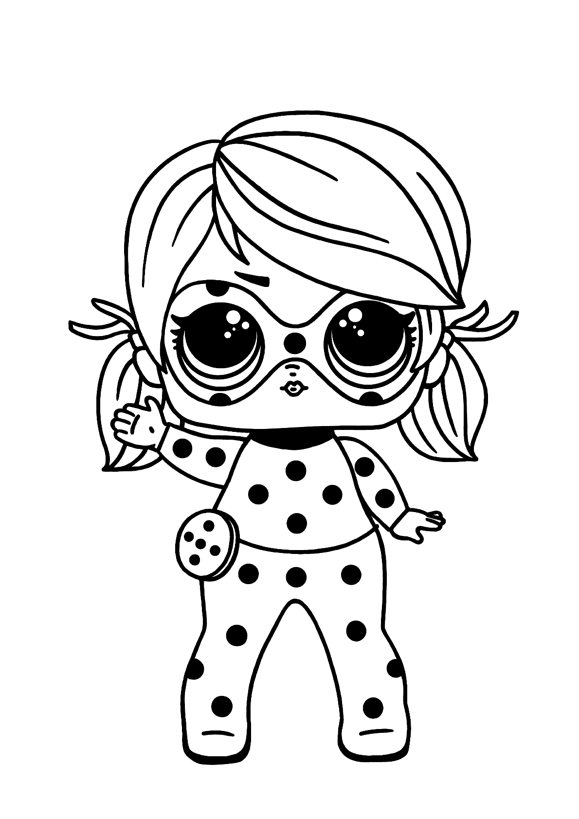 Cat Noir para colorir