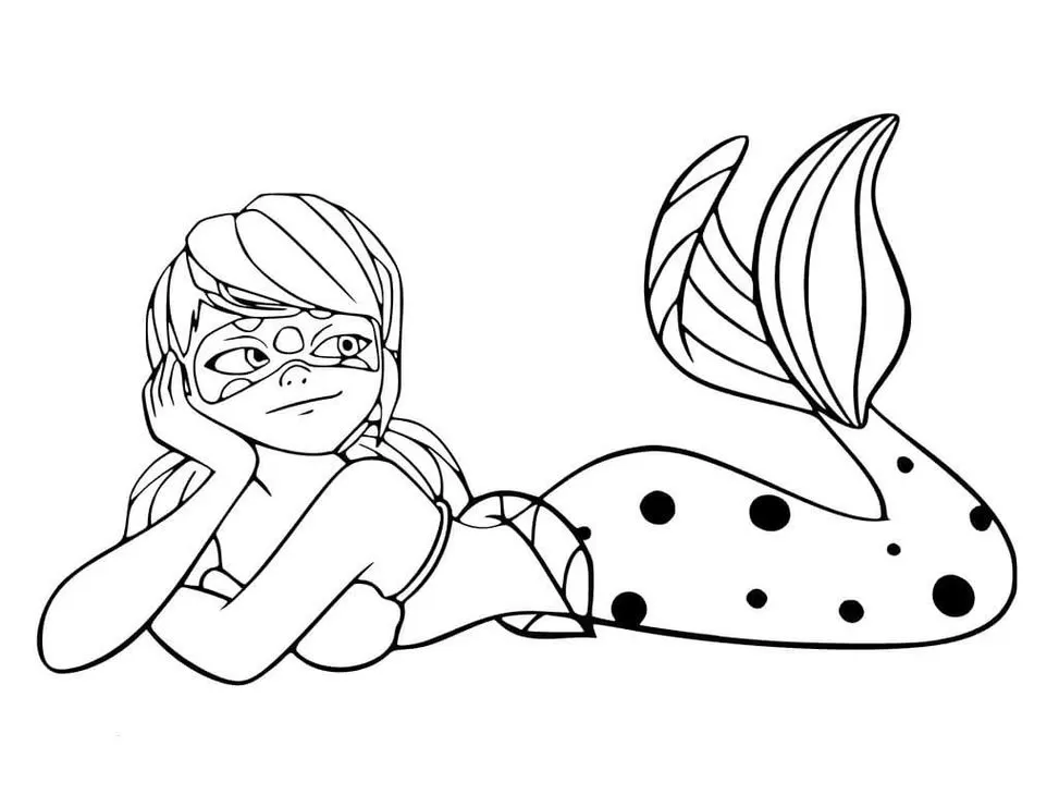 desenhos da Ladybug fáceis
