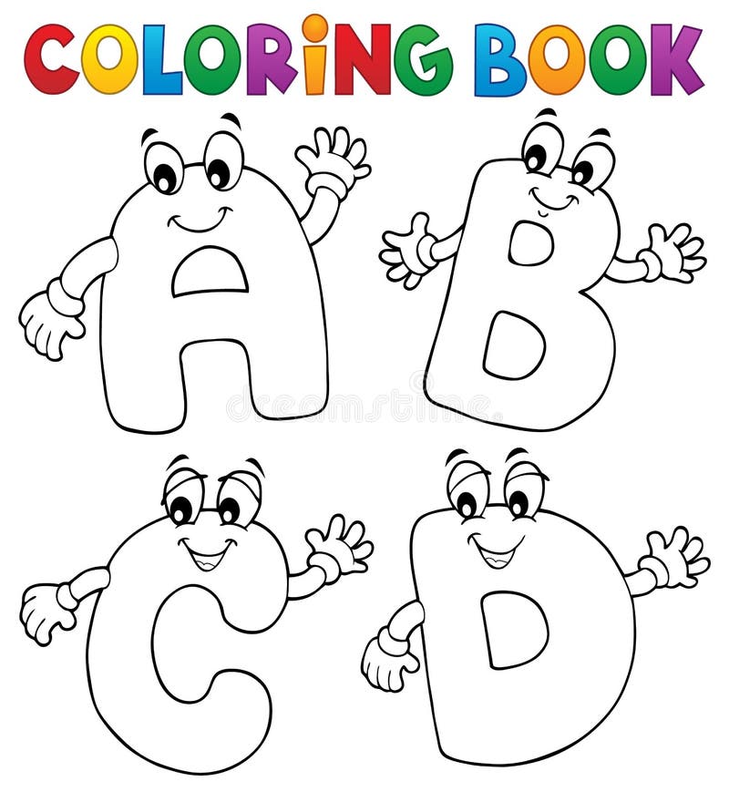 desenhos de letras para pintar
