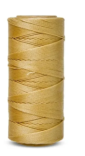 Linha encerada para macramê