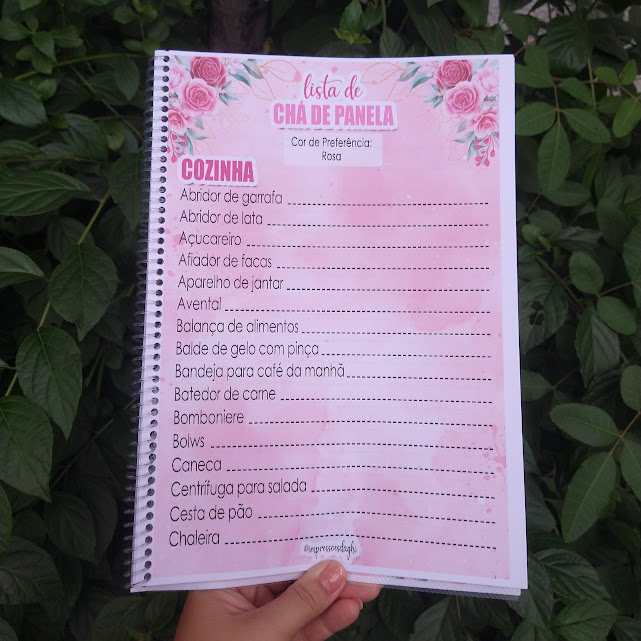 lista de presentes para casar