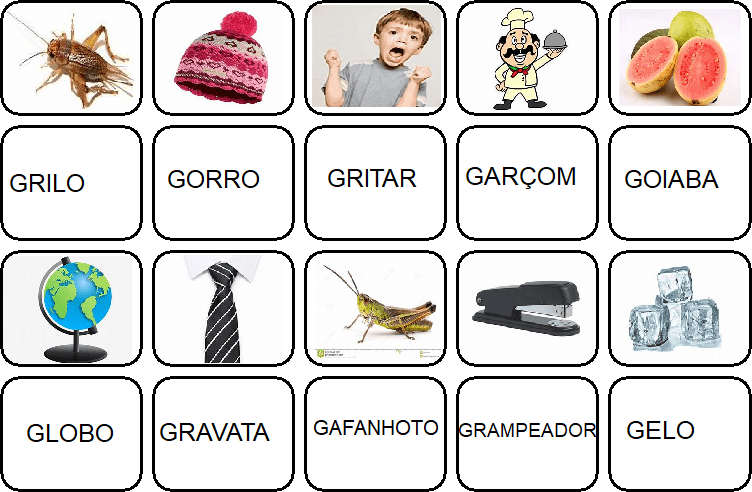 palavras que começam com g