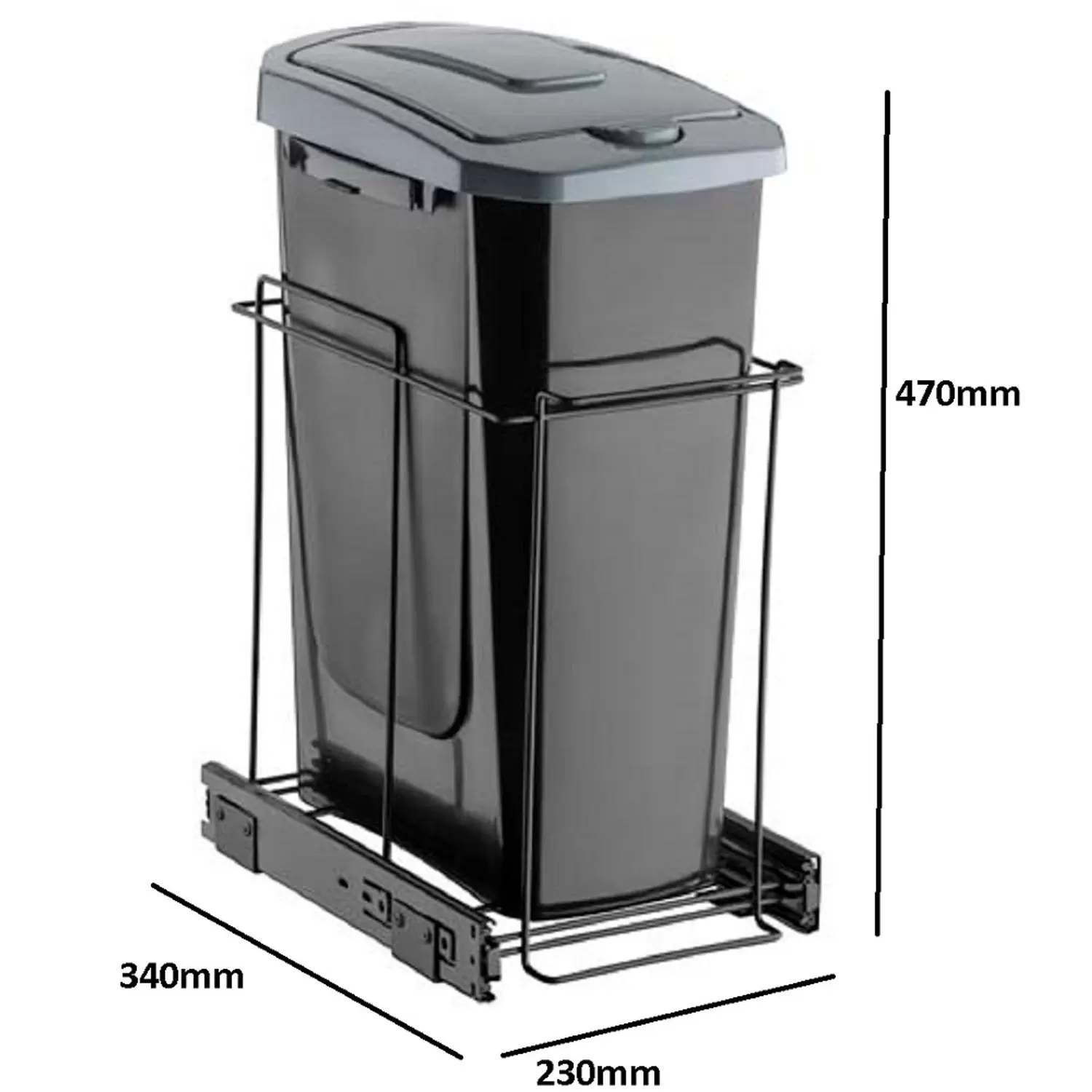 Lixeira Embutida No Armário Da Cozinha