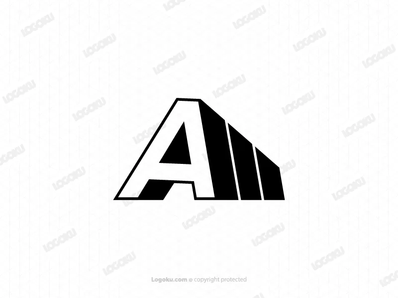 logotipo triangular A