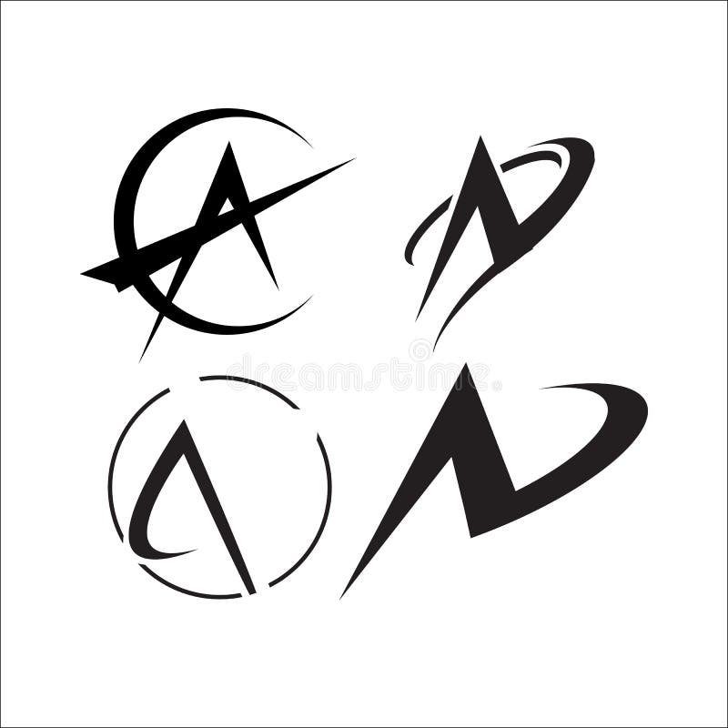 criador de logo com A
