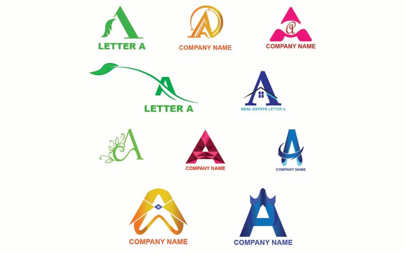 logotipo minimalista A