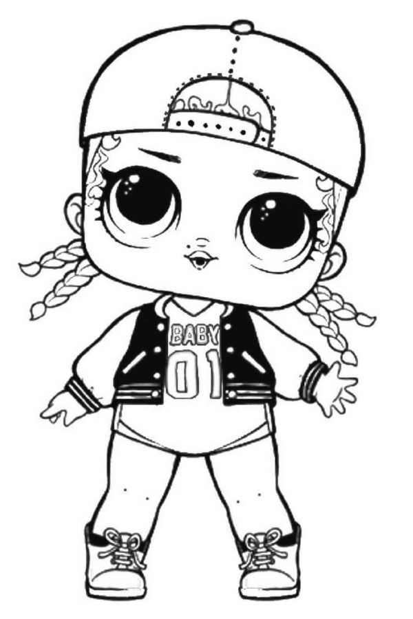 desenhos de lol surprise para imprimir e colorir