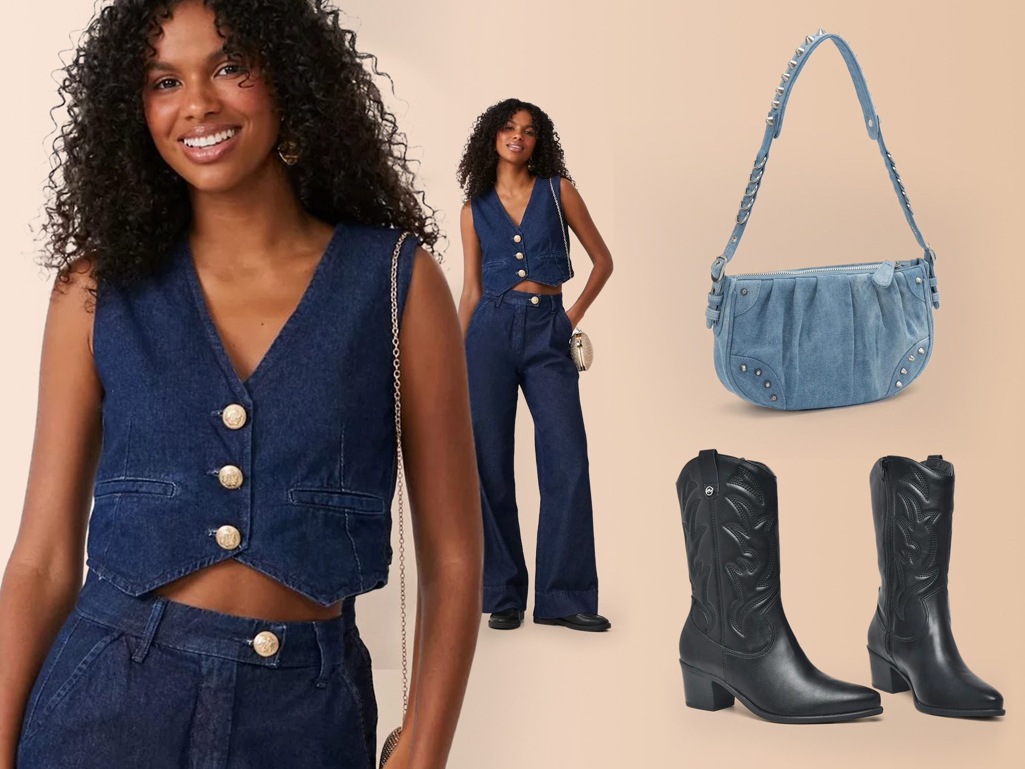 look anos 70 feminino para festa