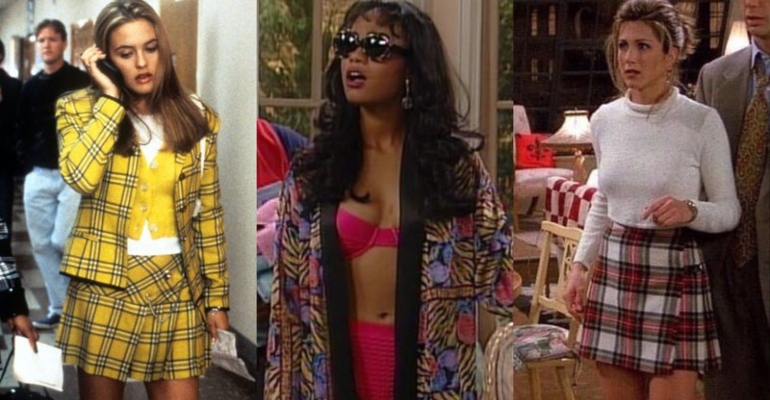 look anos 90 feminino