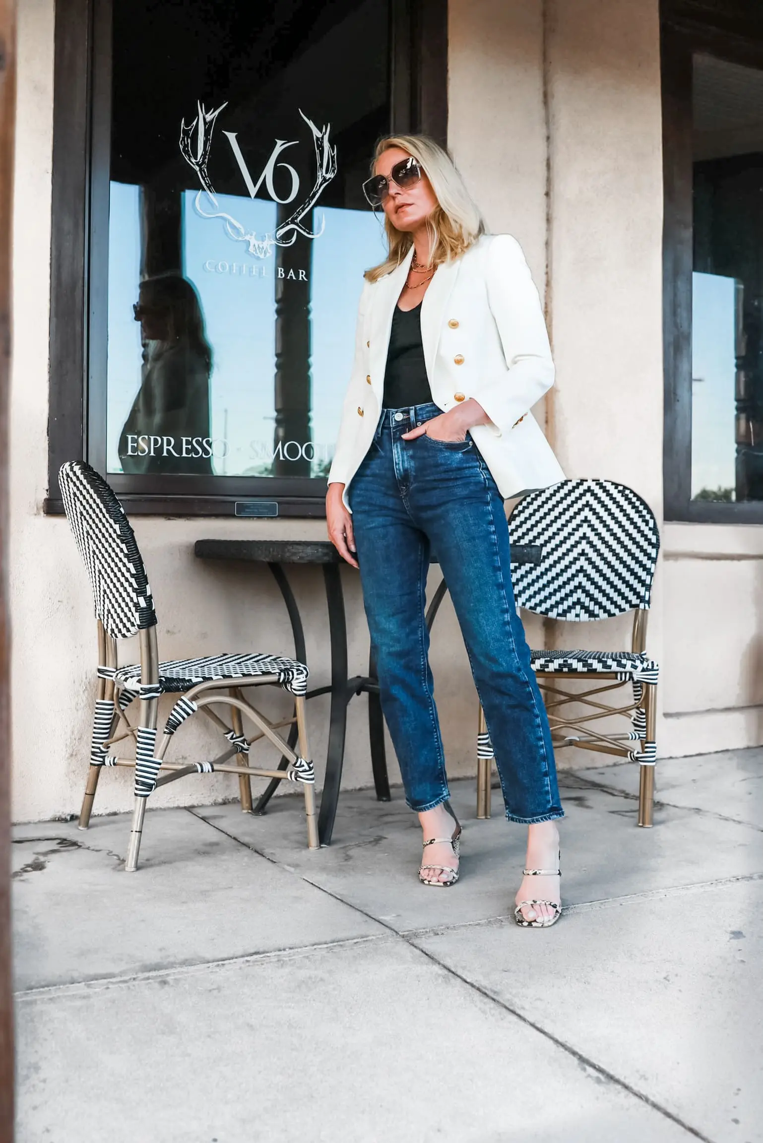 look com blazer para trabalhar