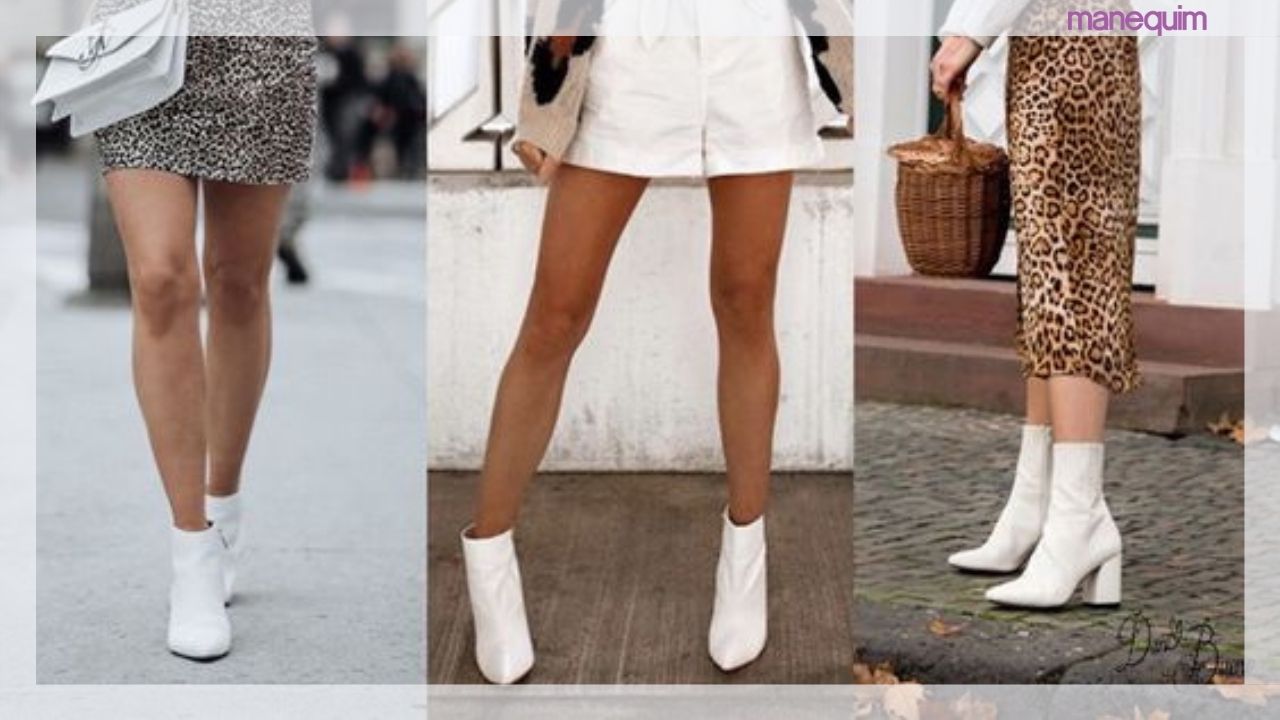 look com bota branca