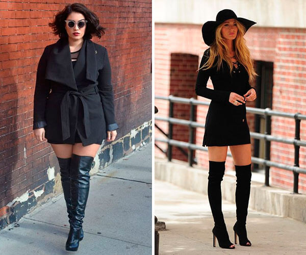 preço bota cano alto feminina