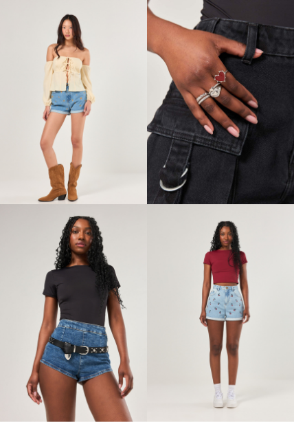 erros comuns ao usar short jeans