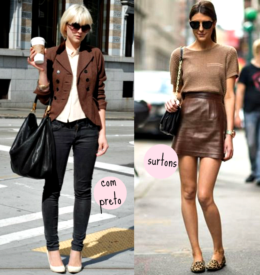 looks com calça marrom