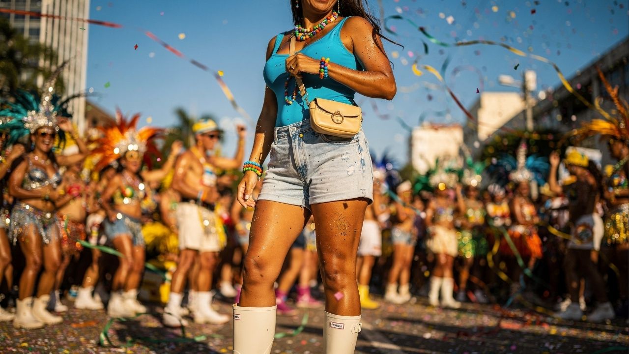 roupas metalizadas carnaval