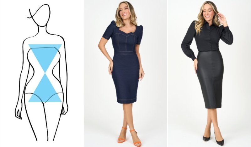 Look Para Corpo Ampulheta