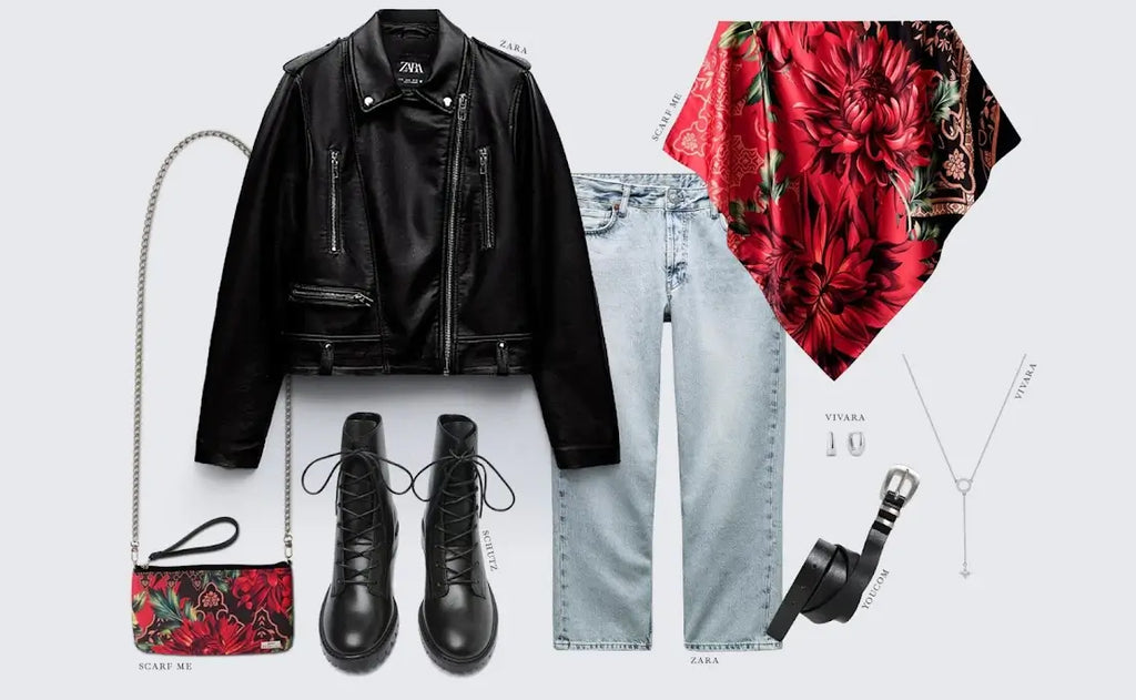como evitar erros ao montar look de rock com jaqueta de couro