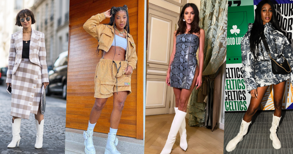 bota branca vs bota preta qual escolher