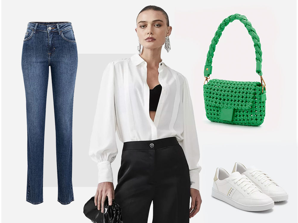 looks com camisa branca