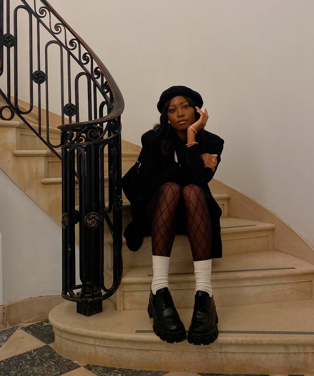 inspiração looks com meia calça para o inverno