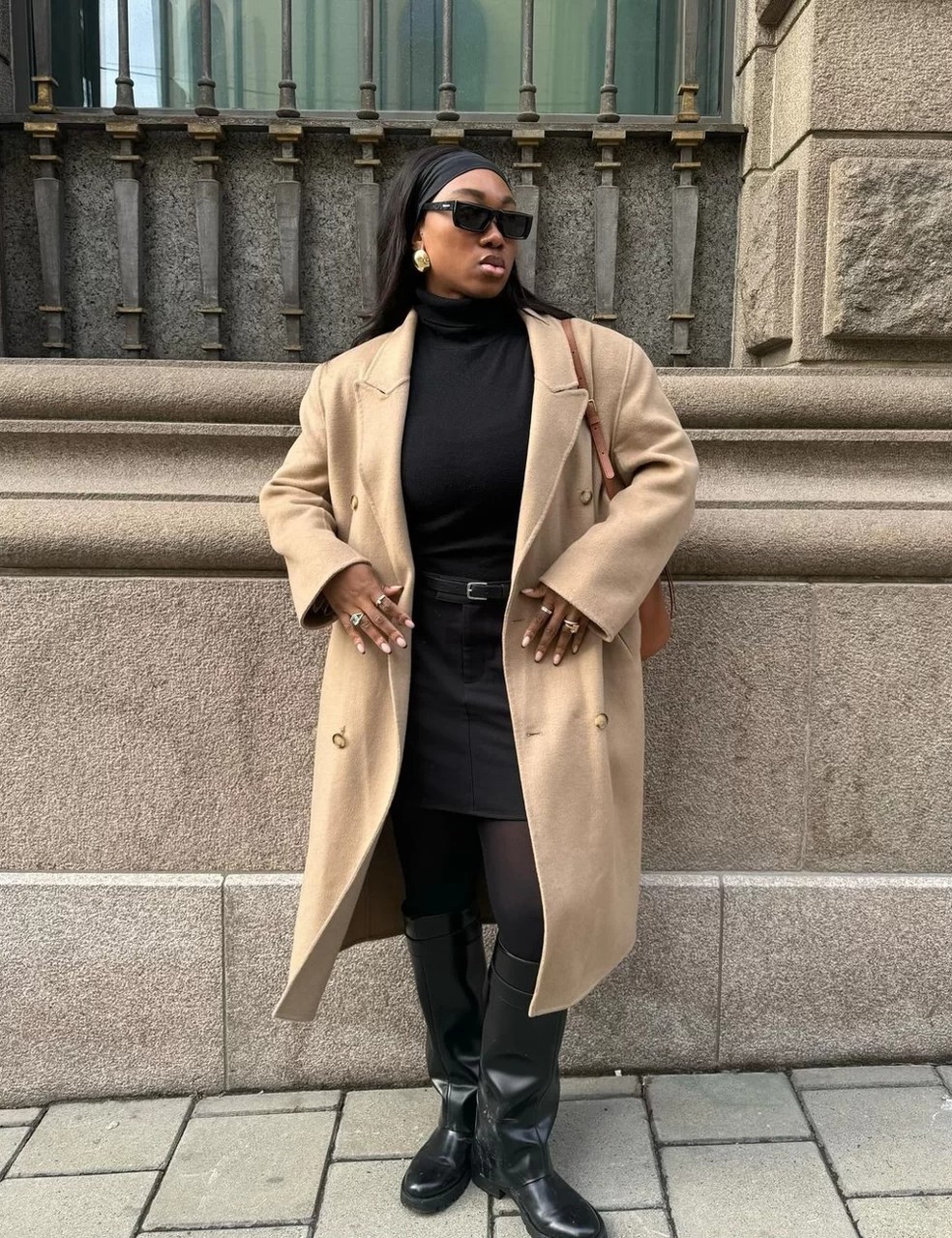 inspiração looks com meia calça para o inverno