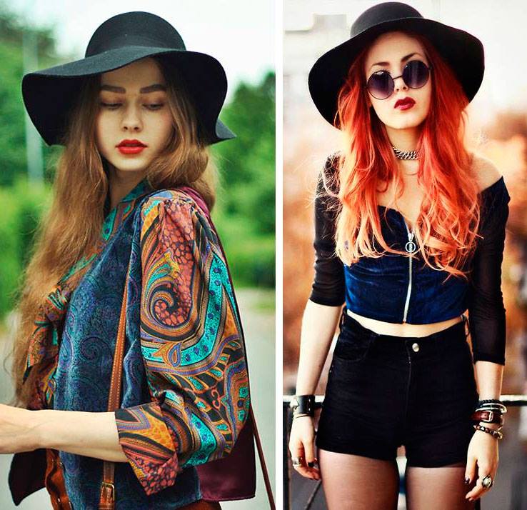 inspiração looks hipster feminino 2024