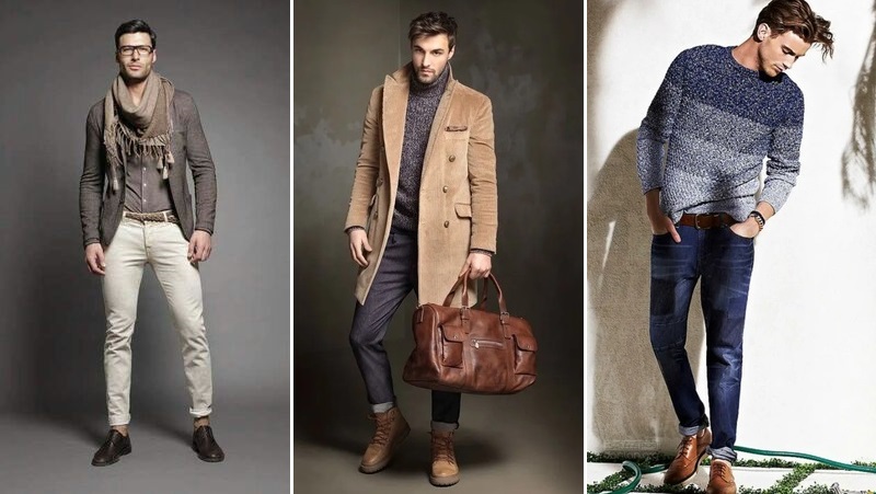 looks de inverno feminino vs masculino