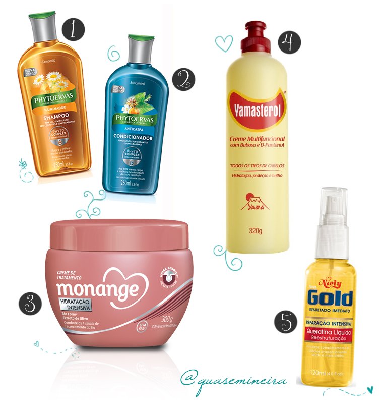 Ingredientes Essenciais e Proibidos na Técnica Low Poo