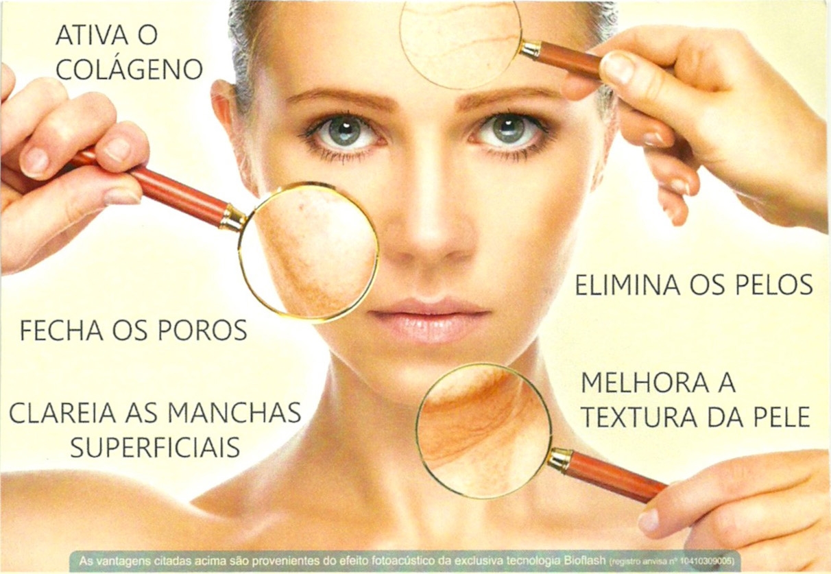 luz pulsada para depilação