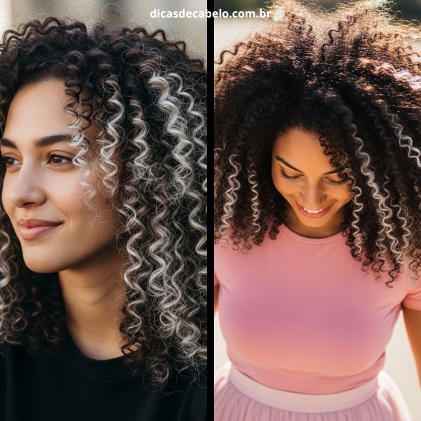 quanto custa fazer luzes brancas em cabelo cacheado