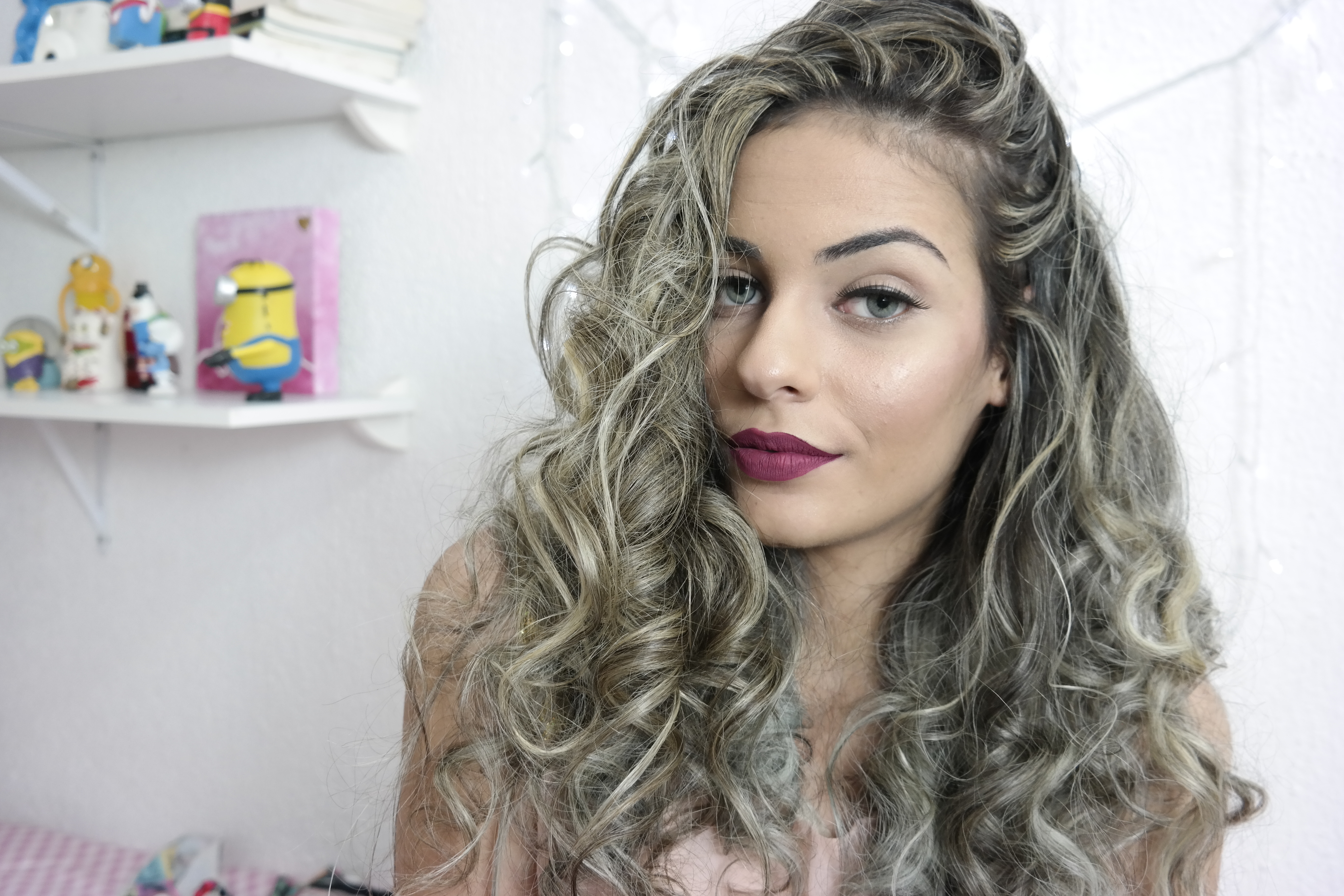 quanto custa fazer luzes em cabelo cacheado