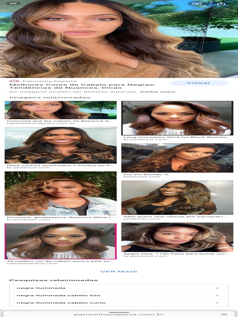 inspiração luzes cabelo curto pele morena