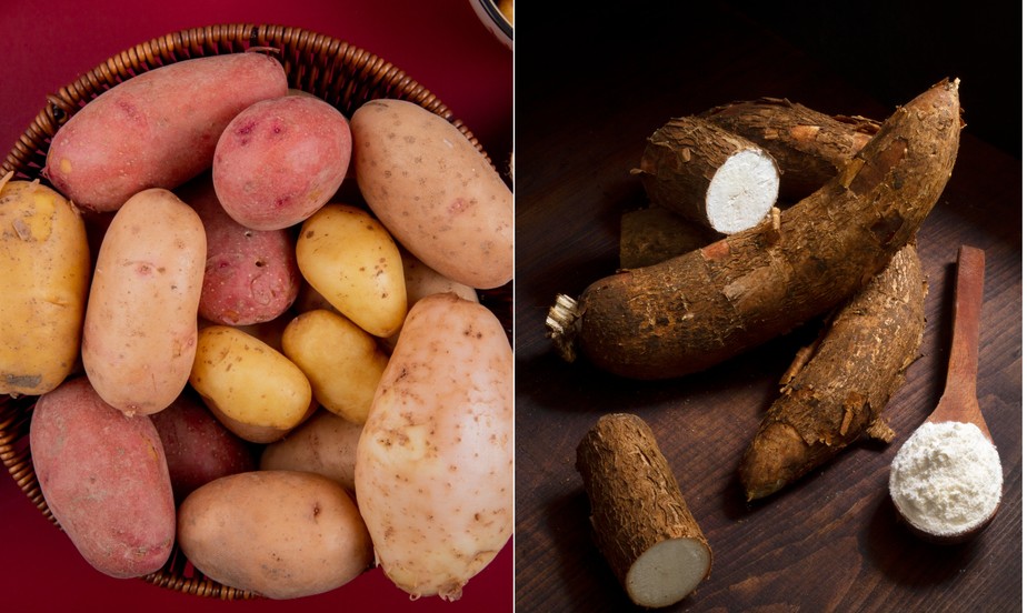 melhores receitas com macaxeira e batata doce