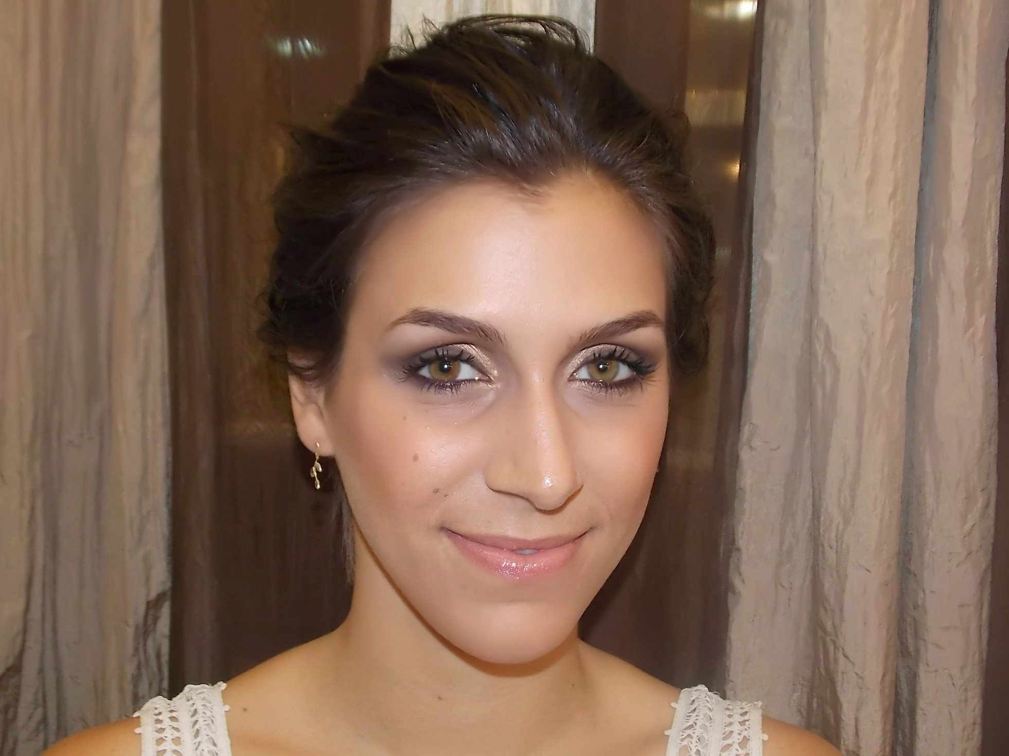 Make Marrom E Dourado