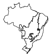 mapa dos biomas brasileiros para colorir infantil