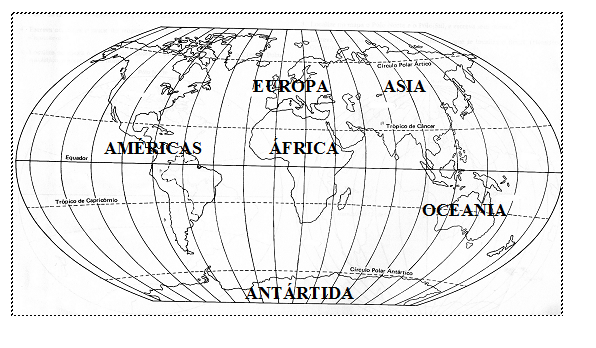 mapa mundi em branco para colorir