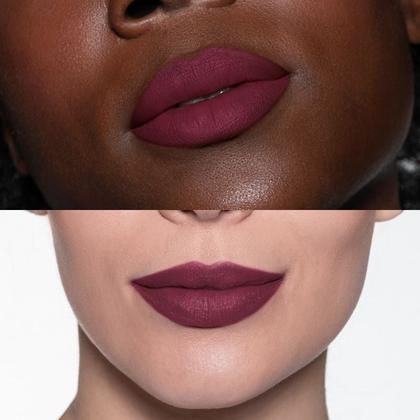 Maquiagem Boca Vinho