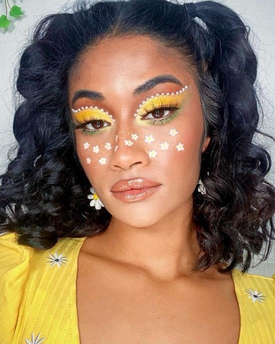 maquiagem caipira tradicional versus moderna